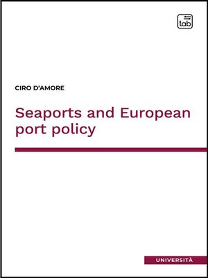 cover image of Seaports and European port policy